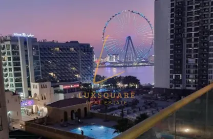 Apartment - 2 Bedrooms - 3 Bathrooms for rent in Al Fattan Marine Tower - Al Fattan Marine Towers - Jumeirah Beach Residence - Dubai