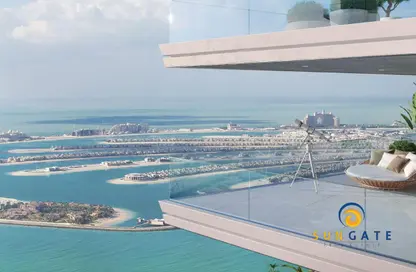 Apartment - 1 Bedroom - 1 Bathroom for sale in Seapoint Tower 1 - Seapoint - EMAAR Beachfront - Dubai Harbour - Dubai