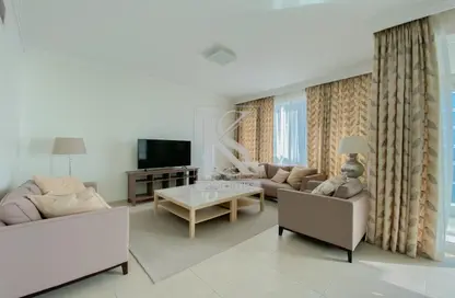 Apartment - 2 Bedrooms - 4 Bathrooms for rent in Al Bateen Residences - Jumeirah Beach Residence - Dubai