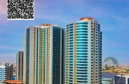 شقة - 1 حمام للبيع في أورينت تاور 1 - أورينت تاور - البستان - عجمان