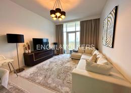 Living Room image for: Apartment - 3 bedrooms - 4 bathrooms for sale in Ghalia - District 18 - Jumeirah Village Circle - Dubai, Image 1