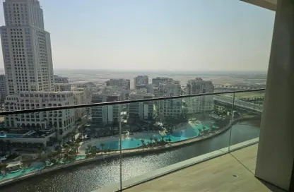 Balcony image for: Apartment - 2 Bedrooms - 2 Bathrooms for rent in Palace Residences - Dubai Creek Harbour (The Lagoons) - Dubai, Image 1