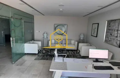 Living / Dining Room image for: Office Space - Studio - 2 Bathrooms for sale in Addax Park Tower - Al Reem Island - Abu Dhabi, Image 1