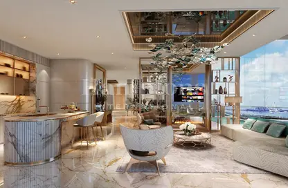 Apartment - 1 Bedroom - 2 Bathrooms for sale in Tower A - Damac Bay - Dubai Harbour - Dubai