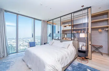 Apartment - 1 Bedroom - 2 Bathrooms for rent in One Za'abeel Tower - Zabeel 1 - Zabeel - Dubai