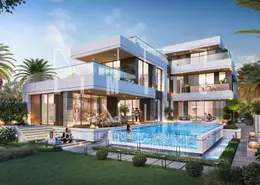 Pool image for: Villa - 5 Bedrooms - 6 Bathrooms for sale in Morocco by Damac - Damac Lagoons - Dubai, Image 1