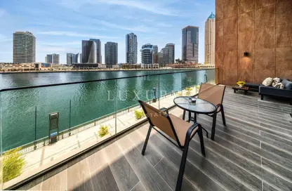 Apartment - 3 Bedrooms - 4 Bathrooms for rent in Peninsula Five - Peninsula - Business Bay - Dubai