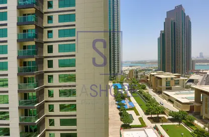 Apartment - 1 Bedroom - 2 Bathrooms for rent in Burooj Views - Marina Square - Al Reem Island - Abu Dhabi