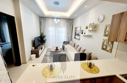 شقة - غرفة نوم - 2 حمامات للايجار في برج هيرا - مدينة دبي الرياضية - دبي