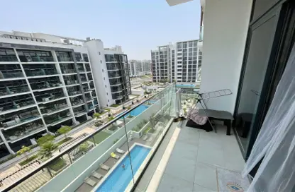 Apartment - Studio - 1 Bathroom for rent in AZIZI Riviera - Meydan One - Meydan - Dubai