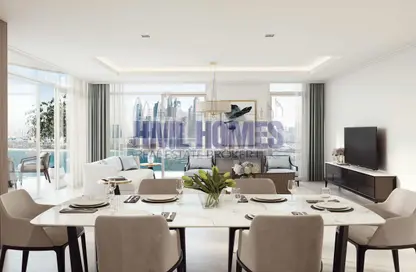 Apartment - 2 Bedrooms - 2 Bathrooms for sale in Palace Beach Residence - EMAAR Beachfront - Dubai Harbour - Dubai