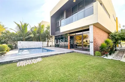 Outdoor House image for: Villa - 5 Bedrooms for rent in Flora - DAMAC Hills - Dubai, Image 1