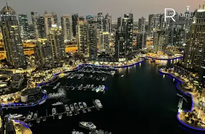 Apartment - 2 Bedrooms - 3 Bathrooms for sale in Damac Heights - Dubai Marina - Dubai