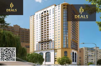 Apartment - 1 Bedroom - 2 Bathrooms for sale in Nuaimia Two Tower - Al Nuaimiya - Ajman