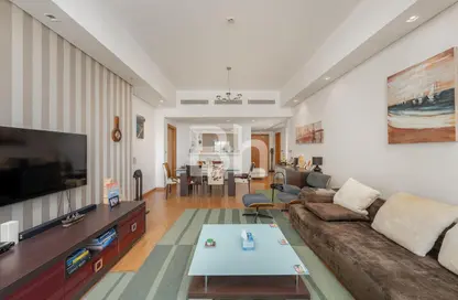 Apartment - 2 Bedrooms - 3 Bathrooms for rent in Marina Residences 2 - Marina Residences - Palm Jumeirah - Dubai
