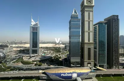 شقة - غرفة نوم - 2 حمامات للايجار في برج المنال - شارع الشيخ زايد - دبي
