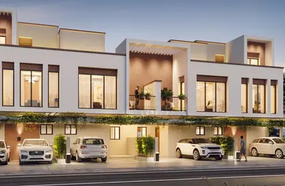Townhouse - 4 Bedrooms - 4 Bathrooms for sale in Costa Brava 1 - Costa Brava at DAMAC Lagoons - Damac Lagoons - Dubai