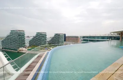 Pool image for: Apartment - 2 Bedrooms - 2 Bathrooms for rent in Al Hadeel - Al Bandar - Al Raha Beach - Abu Dhabi, Image 1