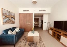 Living Room image for: Studio - 1 bathroom for rent in Dune Residency - Jumeirah Village Circle - Dubai, Image 1