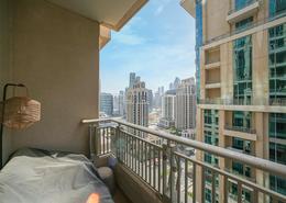 Balcony image for: Apartment - 1 bedroom - 1 bathroom for sale in Boulevard Central Tower 1 - Boulevard Central Towers - Downtown Dubai - Dubai, Image 1