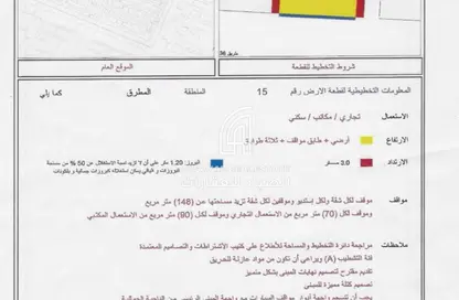 أرض - استوديو للبيع في المطرق - الرحمانية - الشارقة