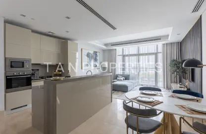 Apartment - 3 Bedrooms - 3 Bathrooms for rent in The 8 - The Crescent - Palm Jumeirah - Dubai