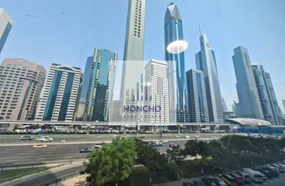 شقة - غرفة نوم - 2 حمامات للايجار في برج دي ايكس بي - شارع الشيخ زايد - دبي