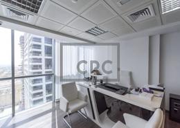 Office Space - 2 bathrooms for rent in Indigo Icon - Lake Almas East - Jumeirah Lake Towers - Dubai