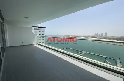 Terrace image for: Apartment - 1 Bedroom - 2 Bathrooms for rent in Azure Residences - Palm Jumeirah - Dubai, Image 1
