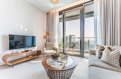 Apartment - 1 Bedroom - 1 Bathroom for rent in Jumeirah Gate Tower 1 - The Address Jumeirah Resort and Spa - Jumeirah Beach Residence - Dubai