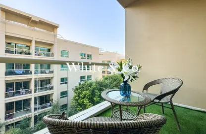 Apartment - 1 Bedroom - 1 Bathroom for rent in Al Ghozlan 4 - Al Ghozlan - Greens - Dubai