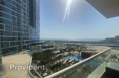 Apartment - 2 Bedrooms - 4 Bathrooms for rent in Al Bateen Residences - Jumeirah Beach Residence - Dubai