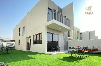Outdoor House image for: Villa - 3 Bedrooms - 4 Bathrooms for sale in Aurum Villas - Sycamore - Damac Hills 2 - Dubai, Image 1