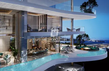 شقة - غرفة نوم - 2 حمامات للبيع في بناية ايه - داماك باي - دبي هاربور - دبي