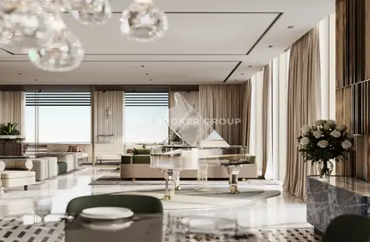 Apartment - 4 Bedrooms - 5 Bathrooms for sale in Aeternitas Tower - Dubai Marina - Dubai