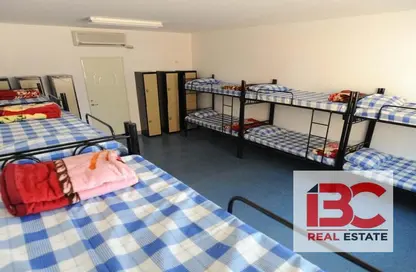 Room / Bedroom image for: Labor Camp - Studio for rent in Al Jurf Industrial 1 - Al Jurf Industrial - Ajman, Image 1