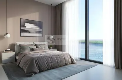 صورة لـ غرفة- غرفة النوم شقة - 2 غرف نوم - 3 حمامات للبيع في ذا كريست برج ب - صبحا هارتلاند - مدينة الشيخ محمد بن راشد - دبي ، صورة رقم 1