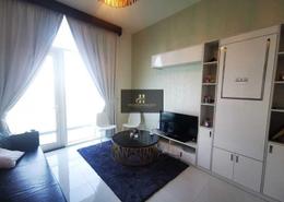 Living Room image for: Studio - 1 bathroom for rent in Miraclz Tower by Danube - Arjan - Dubai, Image 1