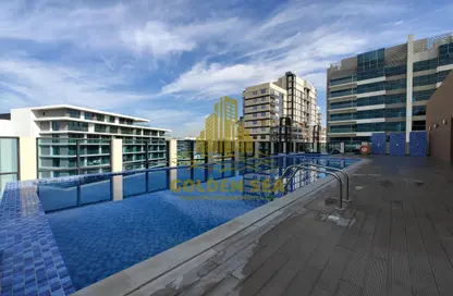 Pool image for: Apartment - 1 Bathroom for rent in Muzoon Building - Al Raha Beach - Abu Dhabi, Image 1