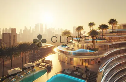 Apartment - 1 Bedroom - 2 Bathrooms for sale in Binghatti Aquarise - Business Bay - Dubai