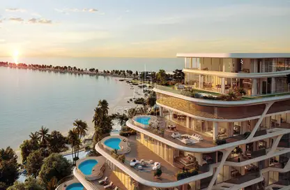 Apartment - 3 Bedrooms - 3 Bathrooms for sale in Jacob  and  Co. Beachfront Living - AlJurf - Ghantoot - Abu Dhabi
