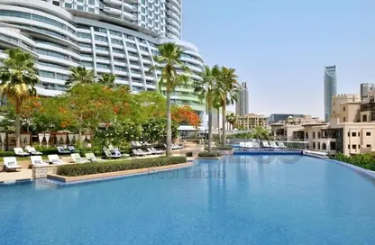 Apartment - Studio - 1 Bathroom for rent in Burj Lake Hotel - The Address DownTown - Downtown Dubai - Dubai