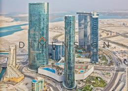 Apartment - 2 bedrooms - 2 bathrooms for rent in Sun Tower - Shams Abu Dhabi - Al Reem Island - Abu Dhabi