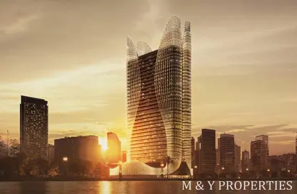 Apartment - 1 Bedroom - 2 Bathrooms for sale in Binghatti Skyhall - Business Bay - Dubai