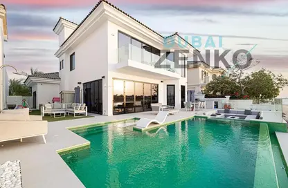 Villa - 4 Bedrooms - 5 Bathrooms for rent in Garden Homes Frond M - Garden Homes - Palm Jumeirah - Dubai