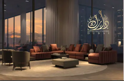 Living Room image for: Apartment - 2 Bedrooms - 4 Bathrooms for sale in Millennium Talia Residences - Al Furjan - Dubai, Image 1
