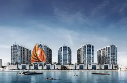 Apartment - 1 Bedroom - 2 Bathrooms for sale in Ajman Creek Towers - Al Rashidiya 1 - Al Rashidiya - Ajman