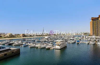 Apartment - 3 Bedrooms - 4 Bathrooms for rent in Marina Residences 5 - Marina Residences - Palm Jumeirah - Dubai