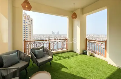 Apartment - 2 Bedrooms - 4 Bathrooms for rent in Marina Residences 6 - Marina Residences - Palm Jumeirah - Dubai