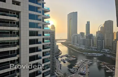 شقة - غرفة نوم - 2 حمامات للايجار في برج إسكان - دبي مارينا - دبي